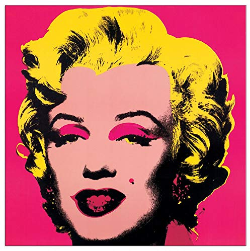 Artopweb TW18136 Warhol - Marilyn Monroe Dekorative Paneele, Multifarbiert, 25x25 Cm
