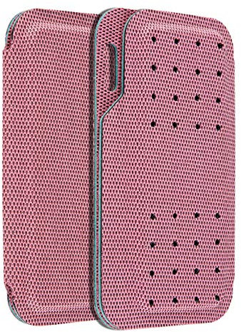 Tragetasche für Kardia Mobile EKG-Monitor – Reiseetui passt in die Tasche, mit Magnetverschluss, einfach zu bedienen, Nicht passend für KardiaMobile 6L, Pink