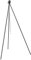 Andes Dutch Oven Steel Tripod with Hanging Chain & Hook, Outdoor, Portable Camping/Travel Cookware
