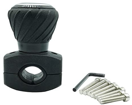 abczok Manopola universale deluxe per volante sostituibile TY26583 adatta per trattori John Deere, tosaerba, carrelli elevatori, auto, camion, barca