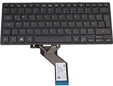 Acer NK.I111S.09M Original Tastatur DE (deutsch) schwarz für TravelMate Spin B3 (B311-31), (B311R-31), (B311RN-31)