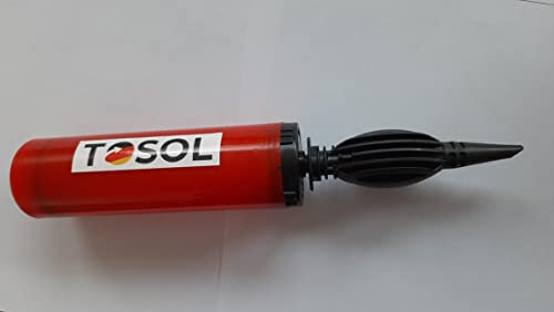 Pezzi Ball Standard Gymnastikball Sitzball inkl. TOSOL Pezziball Pumpe (Pumpe, Pumpe)