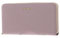 COCCINELLE Metallic Soft Zip Around Wallet Anemone