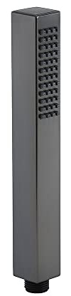 MILANO Square Hand Shower Handset Gunmetal Grey