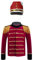 Agoky Jungen Nußknacker Prinz Jacke und Hut Kinder Zirkusdirektor Cosplay Kostüm Weihnachten Fasching Karneval Outfits Rot A 170-176