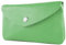 modamoda de P11 Portefeuille en cuir pour femme Taille M Fabriqué à la main en Italie, Vert feuille, m, Petit porte-monnaie léger
