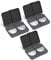 OKH 3 Pairs Stick-on Bifocal Lenses Reader +1.5, Reusable Stick On Adhesive Magnifying Reading Lenses for Sunglasses/Sport Glasses/Ski Goggles, No Water Needed