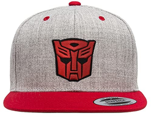 Transformers Offizielles Lizenzprodukt Autobots 3D Patch Premium Snapback Cap