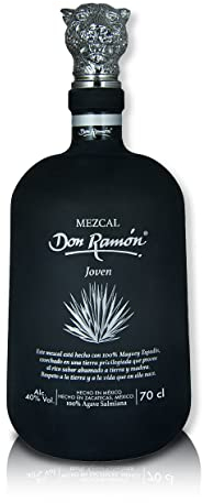 Don Ramón Mezcal Joven Salmiana 70 cl | Mezcal Artesanal Mexicano, 100% Agave Salmiana, con Notas Cítricas y Frescor Ideal para Cócteles