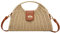 DKIIL NOIYB Straw Crossbody Bag Beach Bags for Women, Woven Rattan Straw Bag Top Handle Beach Bag Basket Purse Shoulder Bags Rattan Bag for Travel Vacation