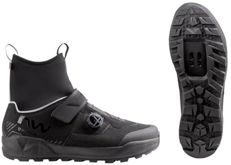 Northwave Magma X Plus MTB Winter Fahrrad Schuhe schwarz 2024: Größe: 42