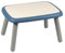 Smoby - Kid Tisch Blau – Design Kindertisch für Kinder ab 18 Monaten, für Innen und Außen, Kunststoff, ideal für Garten, Terrasse, Kinderzimmer