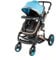 KOZWAY 2 in 1 tragbarer Kinderwagen Blauer Anti-Shock-Federn Faltbare Luxus-Kinderwagen-Einstellbare Hochansicht-Pram-Stoller