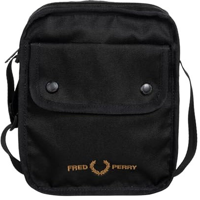 Fred Perry herren Umhangetasche black
