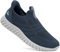 ODCKOI Zapatillas deportivas para hombre, transpirables, sin cordones, ligeras, sin cordones, para caminar, para el tiempo libre, SHLAN-42, azul, 42 EU