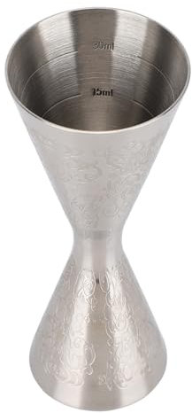Jigger de 30 ml y 45 ml con báscula de acero inoxidable para bebidas y vino, accesorios para bar