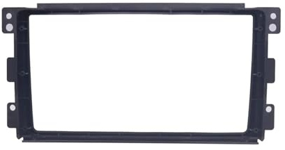 Cache-Radio Adaptateur Radio pour Benz pour Smart 451 2005-2010 Autoradio Lecteur Multimédia Cadre Adaptateur Décodeur Tableau Bord Kit D’Outils pour Habillage Panneau