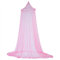 Bett Moskitonetz Bett Baldachin Vorhänge Elegante Spitze Prinzessin Kinder Baldachin Vorhang für Mädchen Zimmer Bettwäsche(Rose)