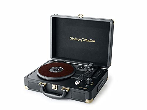 Platine Vinyle 3 Vitesses 33/45/78 Avec Bluetooth - MT103GD