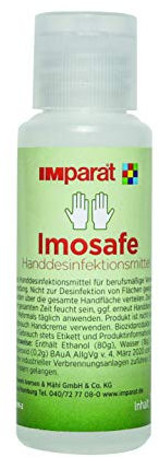 Haut- und Händedesinfektionsmittel Hygienisches Desinfektionsmittel Schonend Schnelldesinfektion 10 x 100 ml