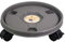 courti Support à roulettes pour pot de fleurs rond - Robuste - Support de plantes mobile avec roulettes universelles - Pour intérieur ou extérieur