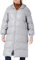 NA-KD Hooded Long Jacket Chaquetas, Gris, 34 para Mujer