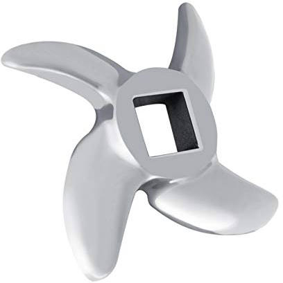 Fybida Lama per Tritacarne 1Pcs Lama per Tritacarne in Acciaio Inossidabile Accessori di Ricambio per Coltelli Tritacarne(12#)