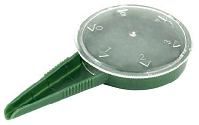 QAQE Sowing Seeds Dispenser,Seed Spreaders Planter,Hand-held Garden Seed Planter Tool Kit, Garden Helper Hand Planter Seeder, Seedling Dispenser Planter for Spreading,Dark Green,One-size