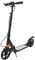 KinHall Erwachsene Scooter Faltbar Erwachsene Cityroller City Scooter Kinderroller mit Handbremse Tretroller bis 100kg Weiß/Schwarz (Schwarz)