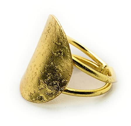 Vestopazzo DD15029S Bague réglable 2 fils rond en laiton