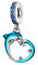 Damen Delphin Charms Anhänger 925 Sterling Silber Meer Charms für Europäischen Armband Halskette Blaue Charm Herz Geburtstag Muttertag Geschenk