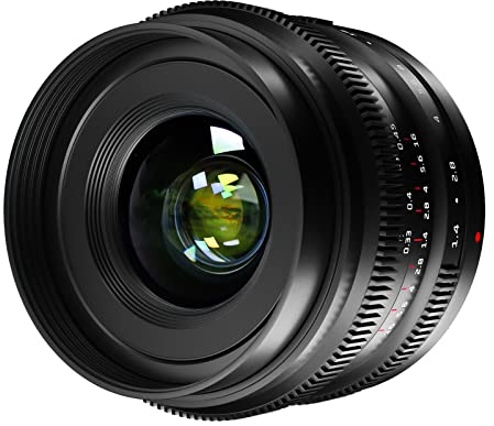 7artisans 35 mm F1.4 Mark Ⅲ Vollformat Festbrennweite mit manueller Fokussierung und großer Blende, kompatibel mit Nikon Z-Mount-Kamera Z5 Z6 Z6II Z7 Z7II Z9(Schwarz)