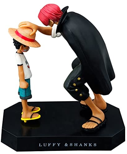 Hilloly One Piece Figures, One Piece Luffy Action Figures, Anime Toppers Ornament Cartoons Toys Figures Model Decorations for Kids Boy Birthday Party Supplies 18 CM