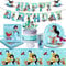 43 Pcs Jasmin Deko Geburtstag, Pappteller Pappbecher Prinzessin Jasmin, Aladdin Tischdecke, Jasmin Servietten, Kuchen Deko, Banner Happy Birthday, Partygeschirr Mädchen Prinzessin Kindergeburtstag
