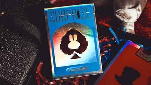 Murphy's Magic Supplies, Inc. Bacon Playing Card Company Jeu de cartes à jouer holographique V5 Bleu