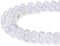 XIANNVXI 8mm Naturstein Bergkristall Quarz Perlen zum Auffädeln mit Loch Runde Kristalle Edelsteine zum Auffädeln Transparent Perlen für Armbänder Ketten DIY Schmuck Basteln (ca. 47 Stück)