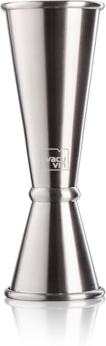 Vacu Vin Jigger Giapponese in Acciaio Inossidabile - Perfetto per il Bartending per Mixologist e Appassionati di Home Bar - Lavabile in Lavastoviglie