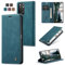 owlhold Coque Xiaomi Redmi Note 11 4G/11s/12s 4G, Housse en Cuir PU Premium Fentes Cartes Etui Pochette de Portefeuille avec Fonction Support Case à Rabat pour Redmi Note 11 4G/11s/12s 4G - Bleu Vert