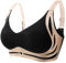 Super Gather Bras for Older Women Lifting Bras for Sagging Breasts Comfortable Seamless Push Up Bra No Underwire Non Wired Bras for Women UK