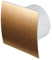 AirTech-UK Bathroom Extractor Fan Escudo Style Gold Front with Timer and Humidistat