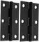 KICHOUSE 2St kleines Scharnier slico fördern planen schwerlast scharnier schuhregal zu schranktür scharnier kleine Scharniere Metallscharniere Scharniere für Holz Türbeschläge Eisen Black