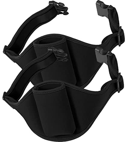 JOINPAYA 2pcs Adjustable Neoprene Fitness Microphone Waist Belt Pouch for Gym Trainer Wireless Mic Carrier Bag Sports Workout Microphone Holder for Outdoor Use