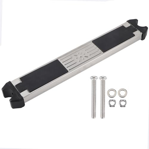 Gsycle Gradini per Piscina per Piscine Interrate, Pedale per Scaletta Ispessita in Acciaio Inossidabile 304 con Tappetino in Gomma Antiscivolo Scale per Piscina per Piscina Termale
