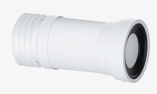Extra Long Universal Flexible WC Toilet Pan Connector 300mm - 700mm - Smart Flo Design
