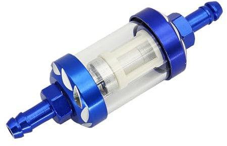 Gmokluytw Filtro Benzina per Moto, Coppa del Filtro Olio Lavabile con Volume Olio Trasparente | Sostituzione a Tazza del Filtro del Veicolo per Moto, Scooter