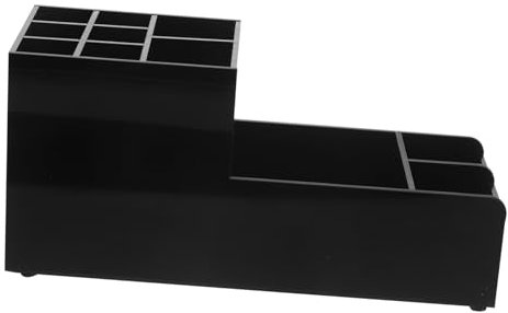 Alipis Organizer Per Tovaglioli Da Bar Con Scomparti Multipurpose Dispenser Per Cannucce Cucchiaini e Bustine Zucchero Compatto Salva Spazio Per Ristorante e Tavoli Bar