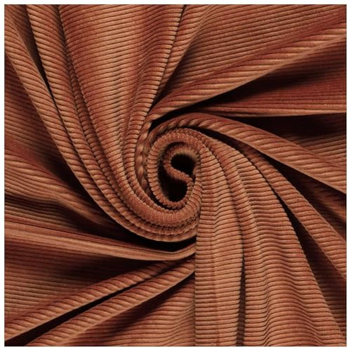 Velour Nicky gerippt uni ab 50 x 155cm Oeko-Tex Ripp-Stoff Cordjersey