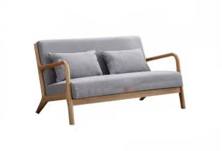 OGOODLE Sofa-Sessel Wohnung Kleine Sofa Nordic Einzel Doppel Schlafzimmer Wohnzimmer Hause Stuhl Sofas fürs Wohnzimmer