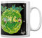 Rick and Morty Kaffeebecher Floating Cat Dimension weiß