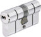 Abus Cylindre, Laiton Nickelé, 45/45